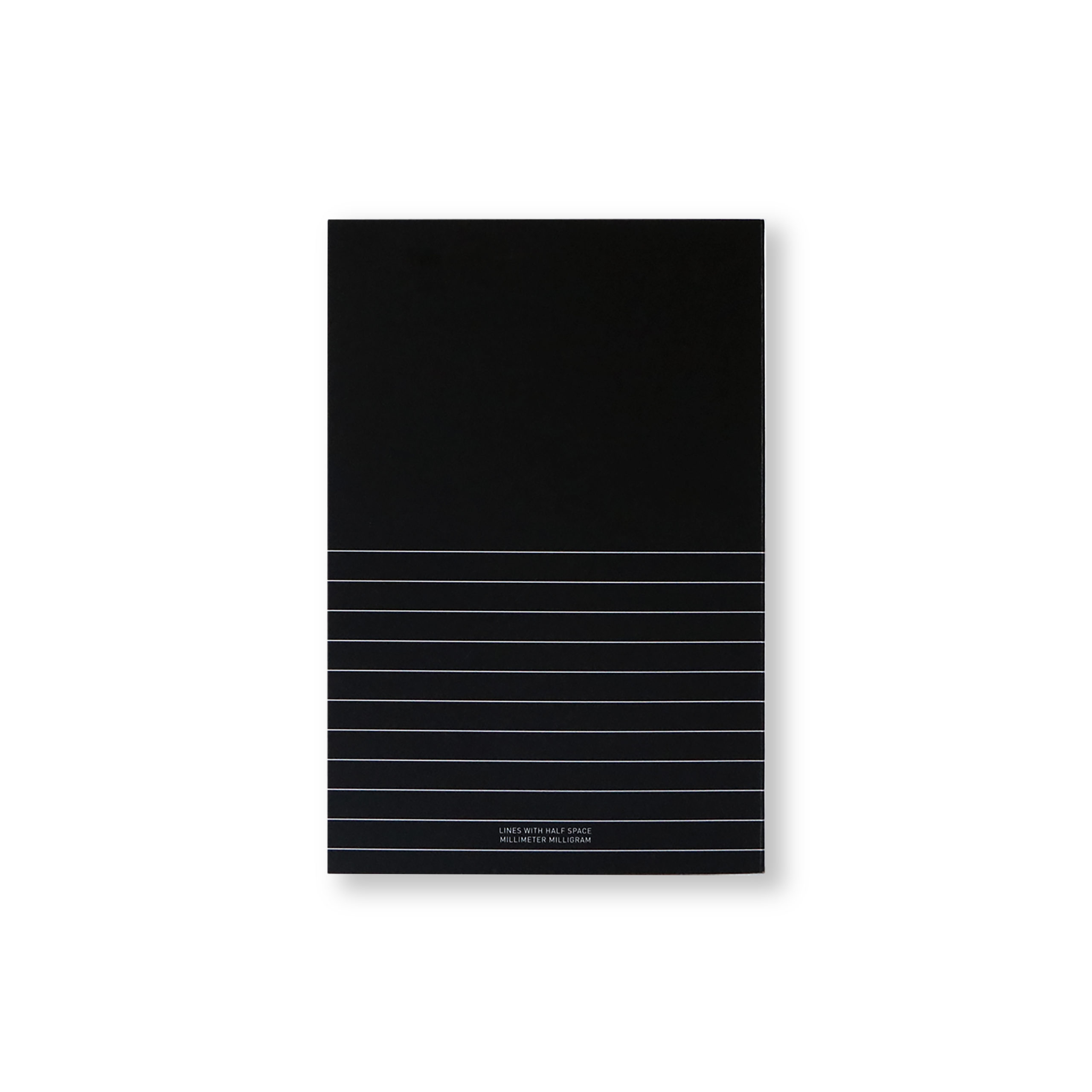 LINES NOTE BK half space B