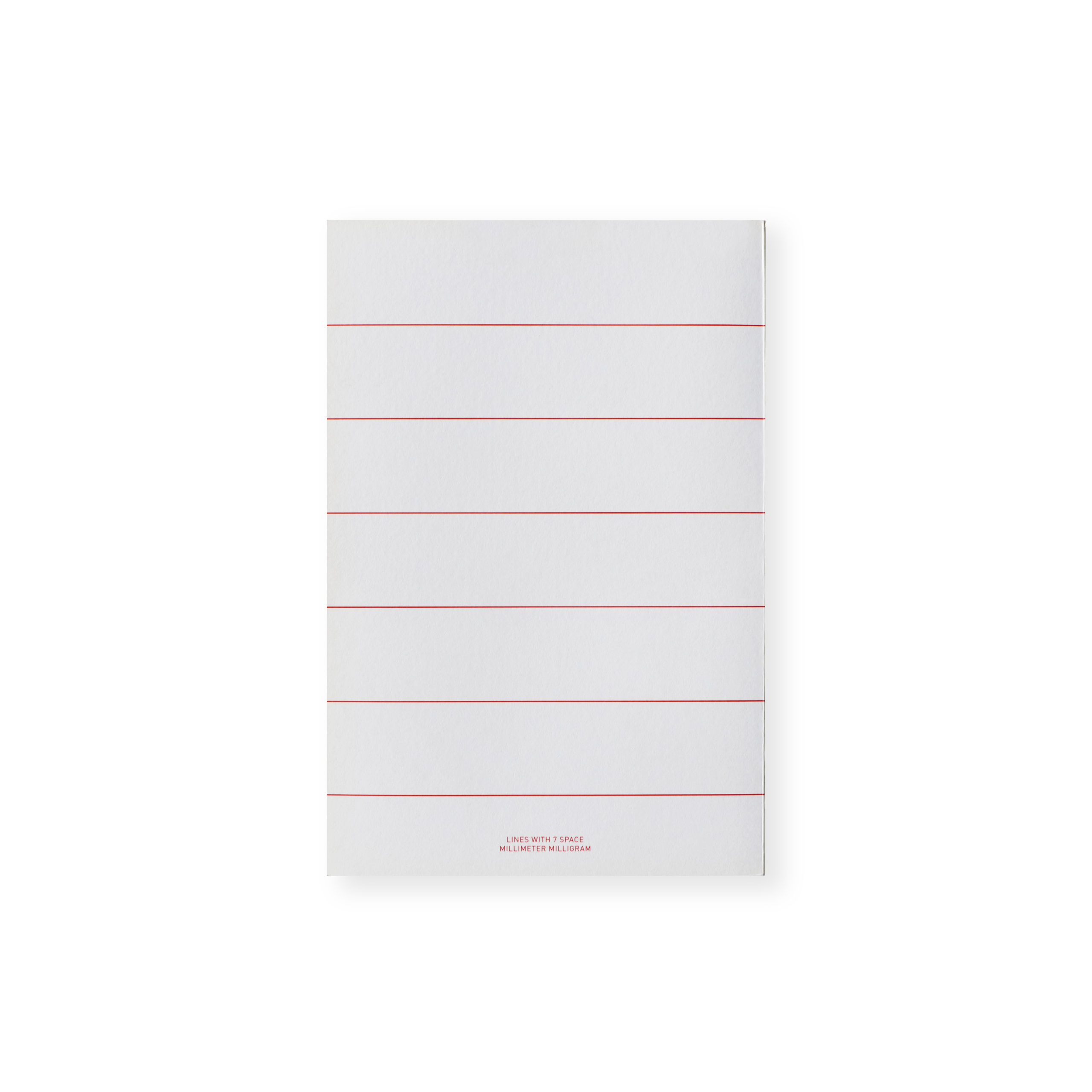 LINES NOTE WH 7 space B