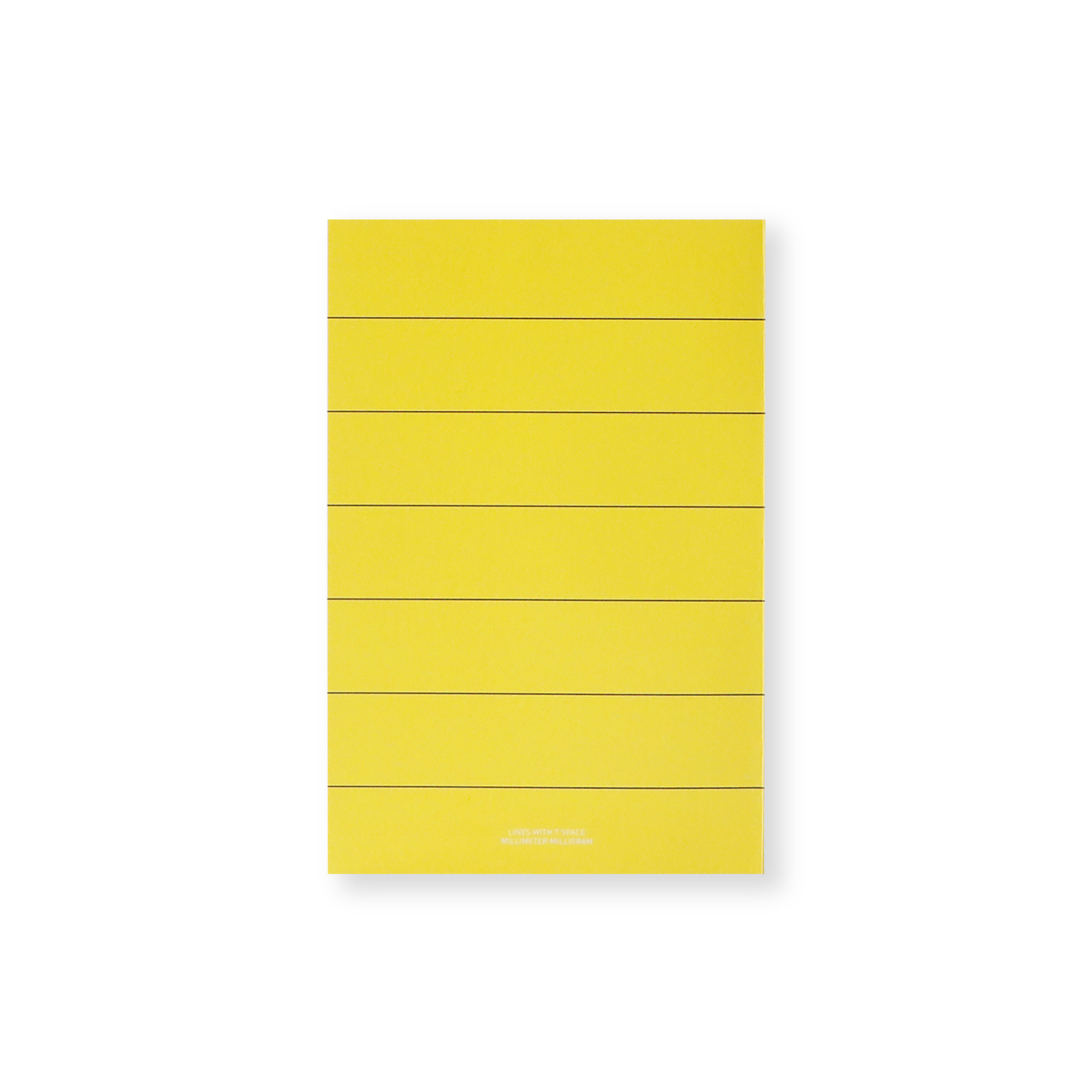 LINES NOTE YL 7 space B