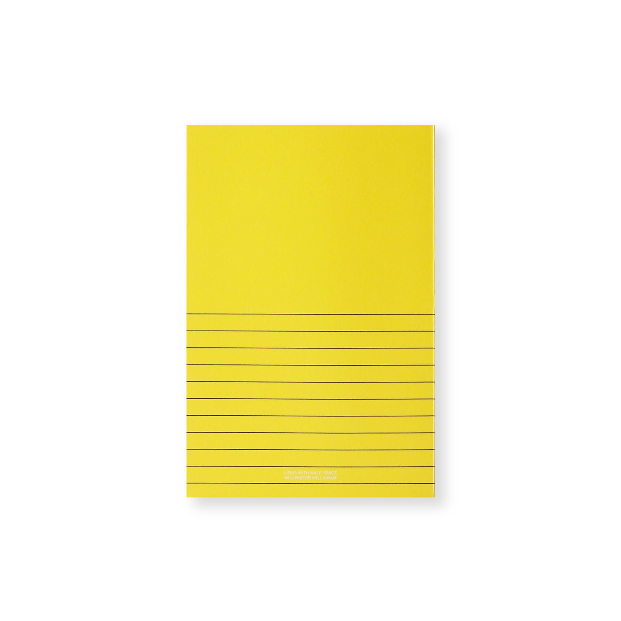 LINES NOTE YL half space B