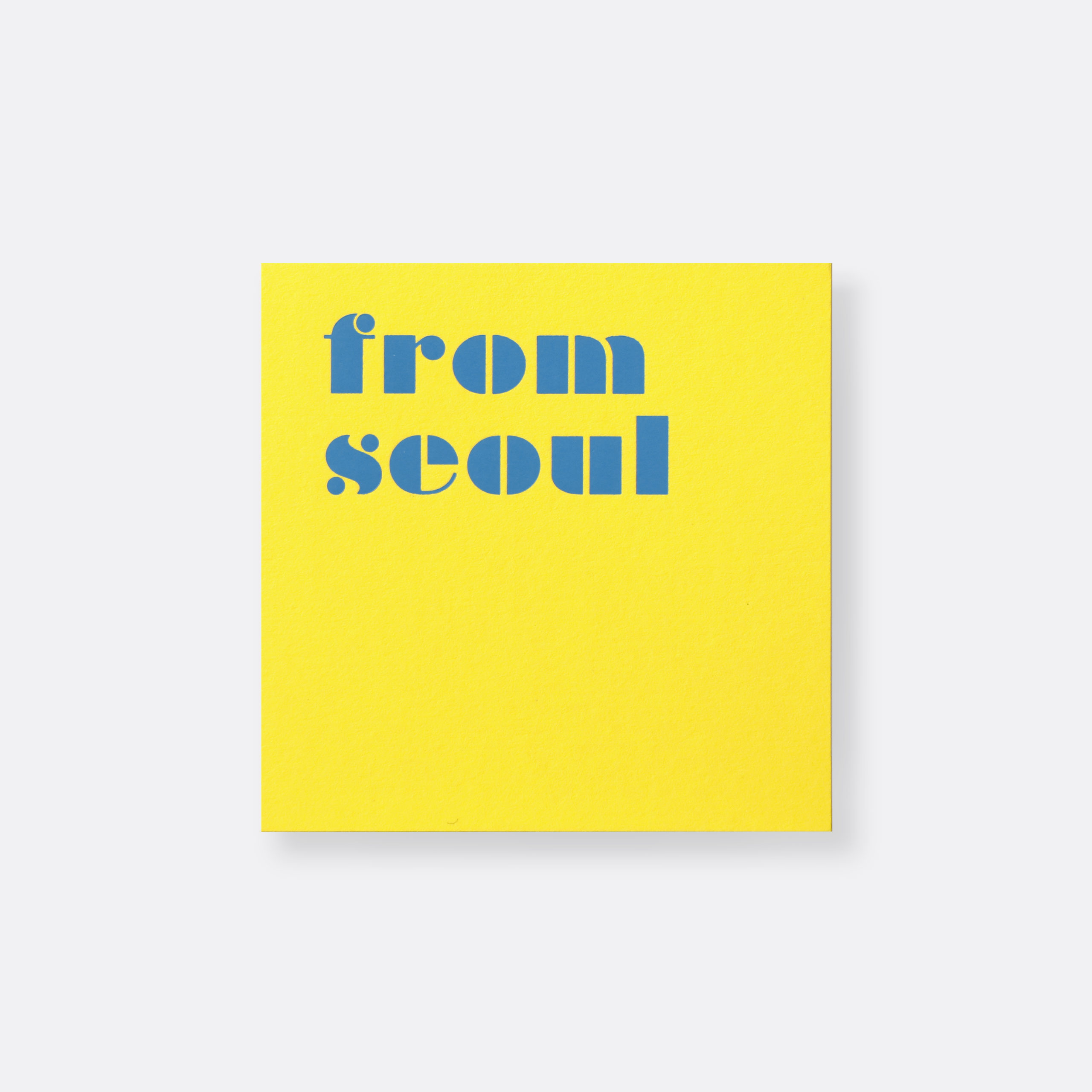 MESSAGE CARD 04 FY from seoul