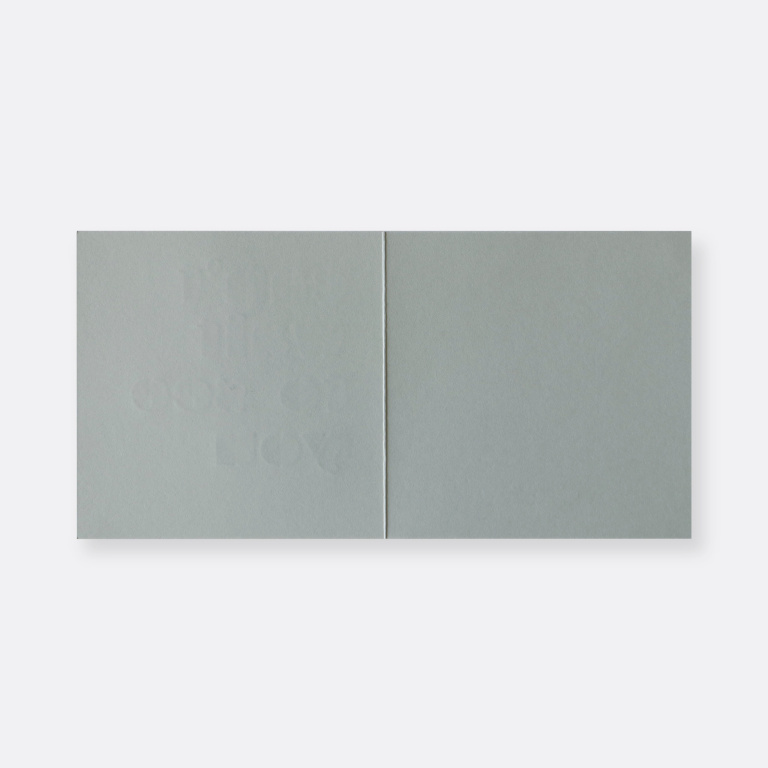 MESSAGE CARD 04 real gray in