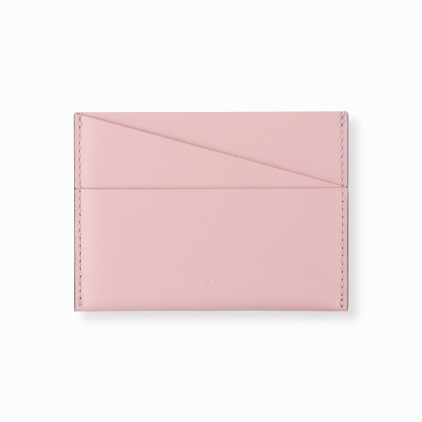 CARD WALLET WIDE 04 pink F