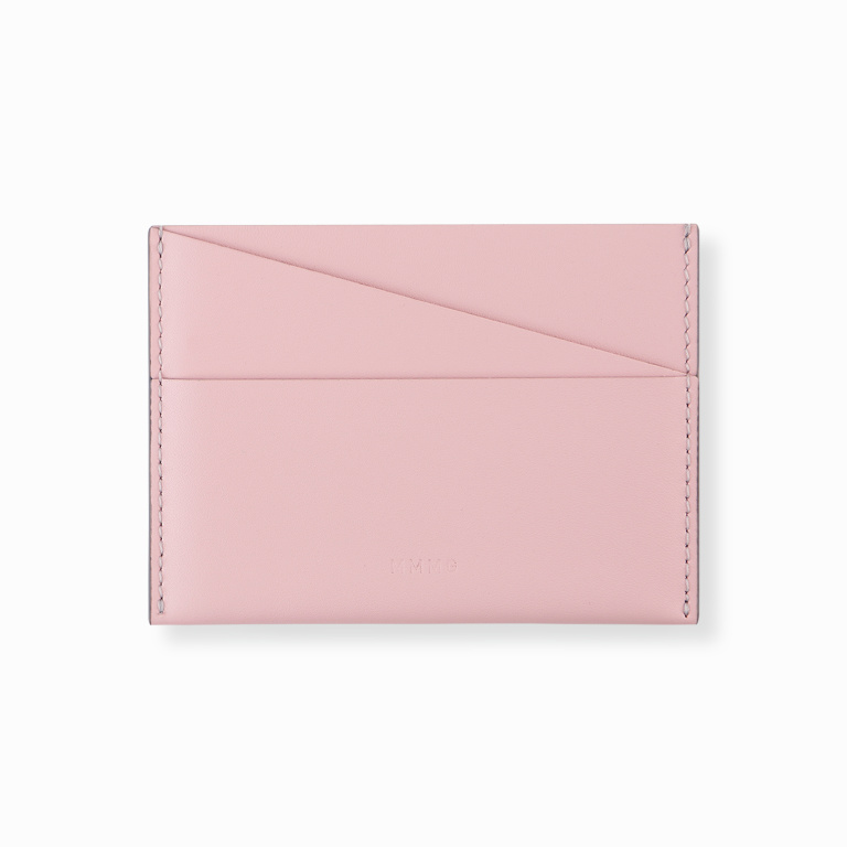 CARD WALLET WIDE 04 pink F