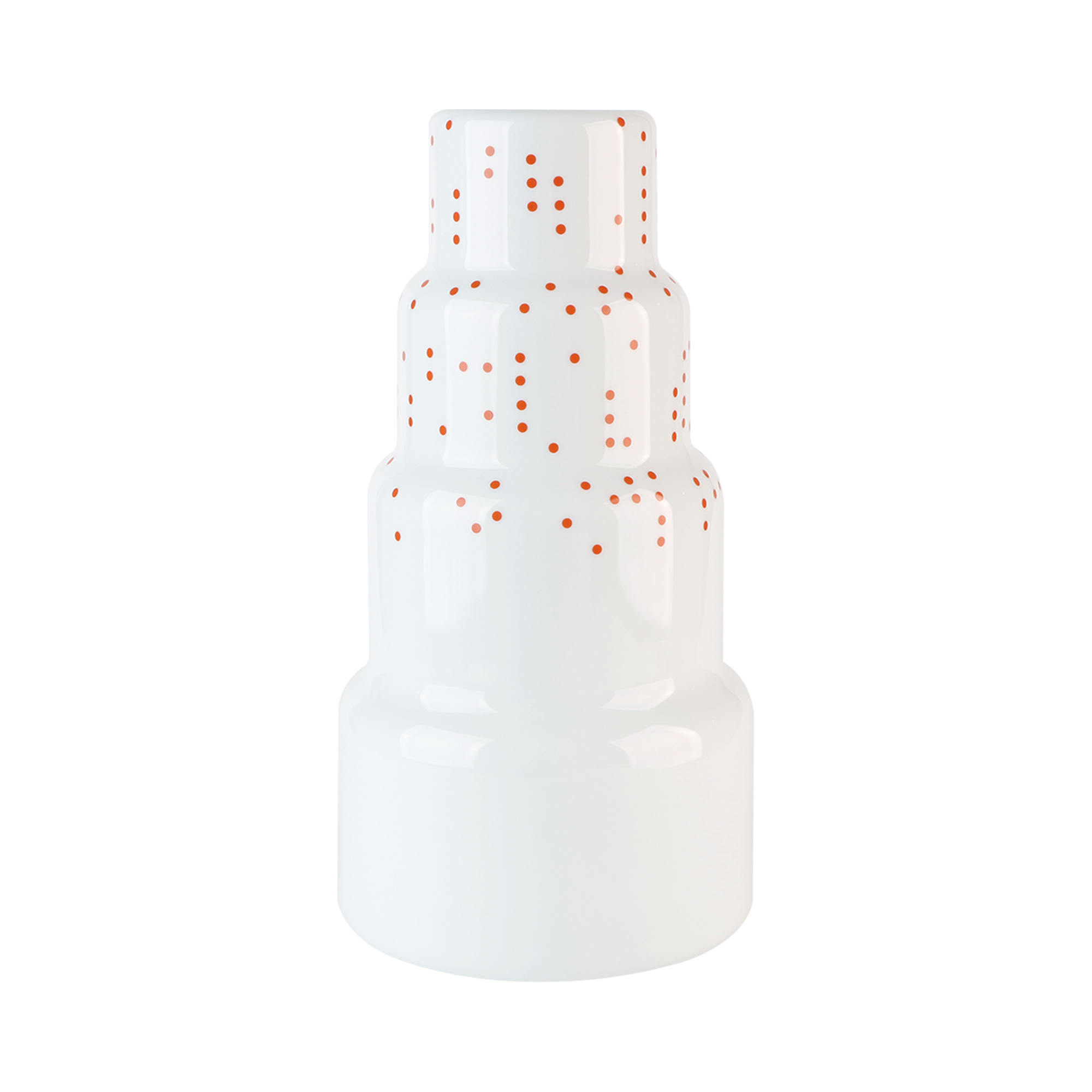 S&B Vase High RD-Dots S