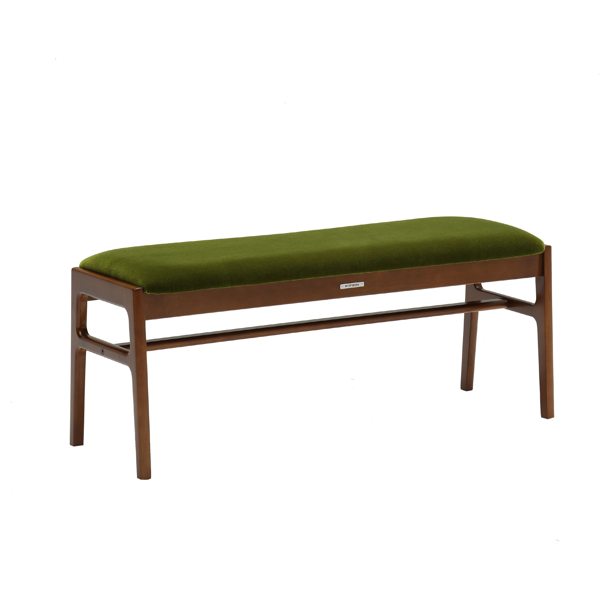 karimoku60_BENCH_MOQUETTE GREEN_C36112QW