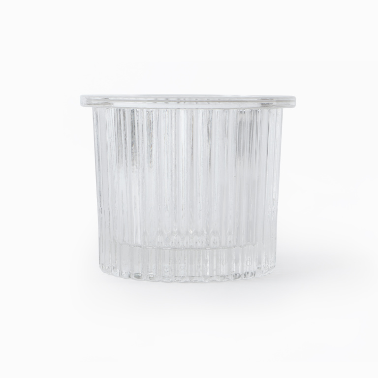 GLASS POT CLEAR 04 S