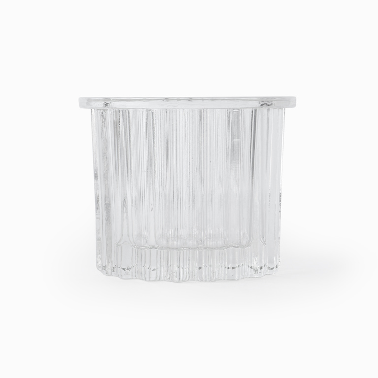 GLASS POT CLEAR 05 S