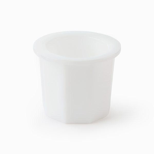 GLASS POT MILK 02 F