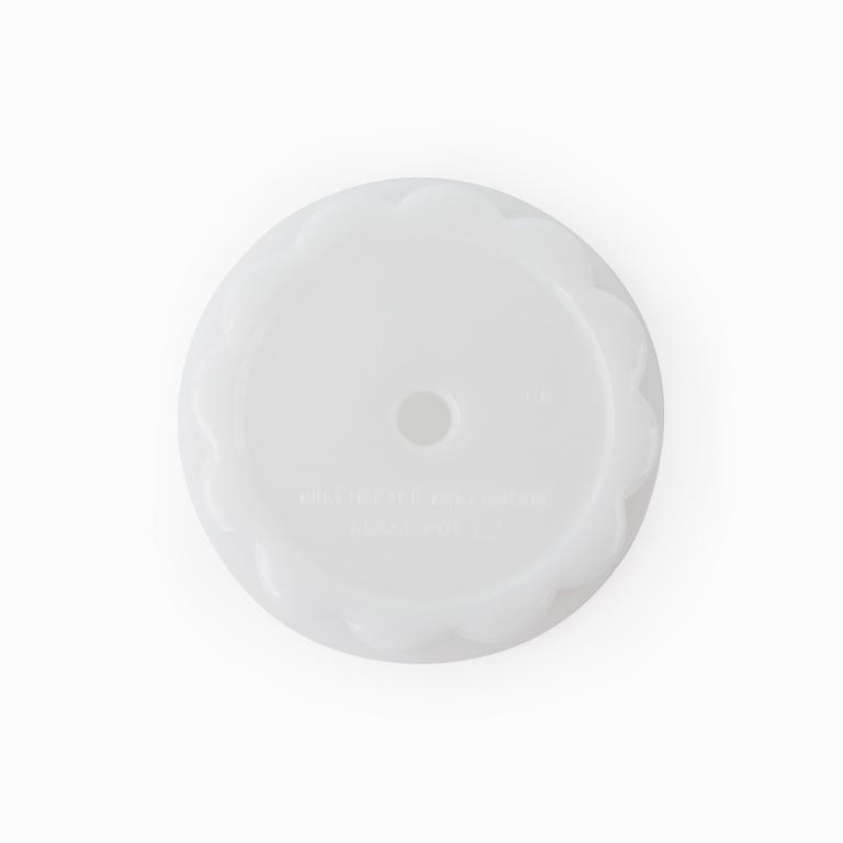 GLASS POT MILK 03 B