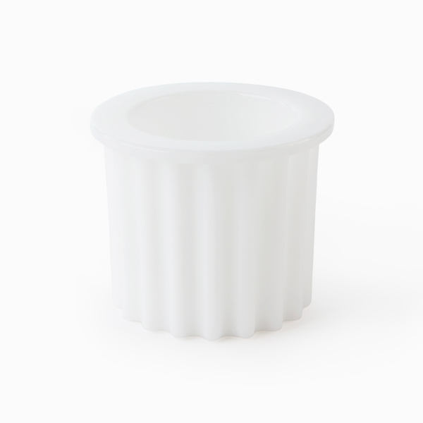 GLASS POT MILK 05 F
