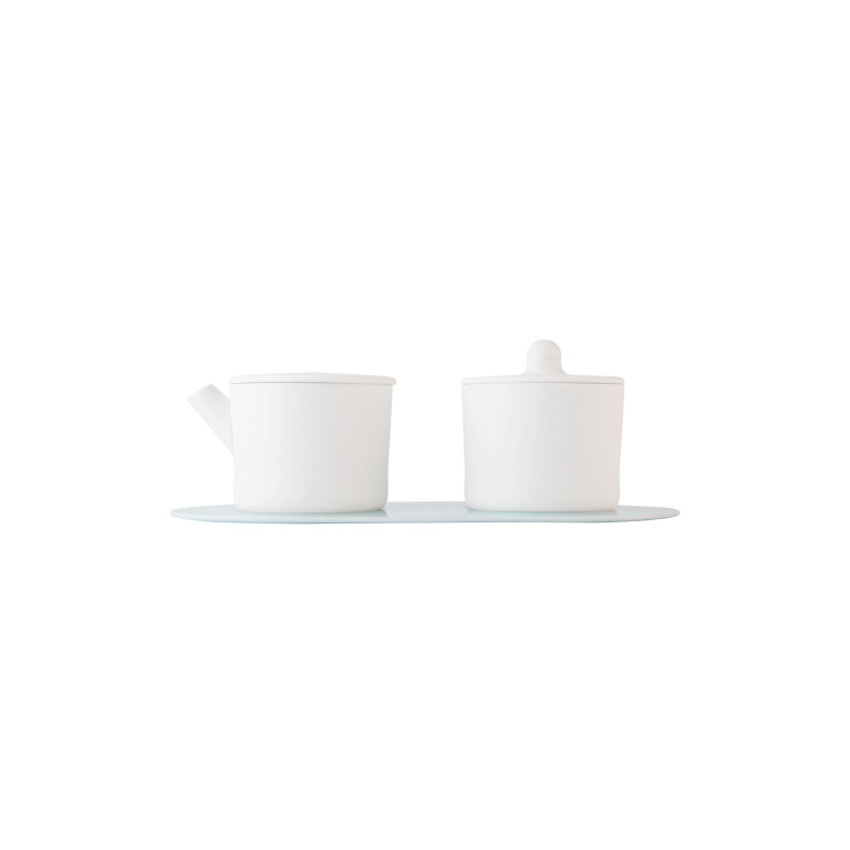 S&B M&S Platter Set WH S