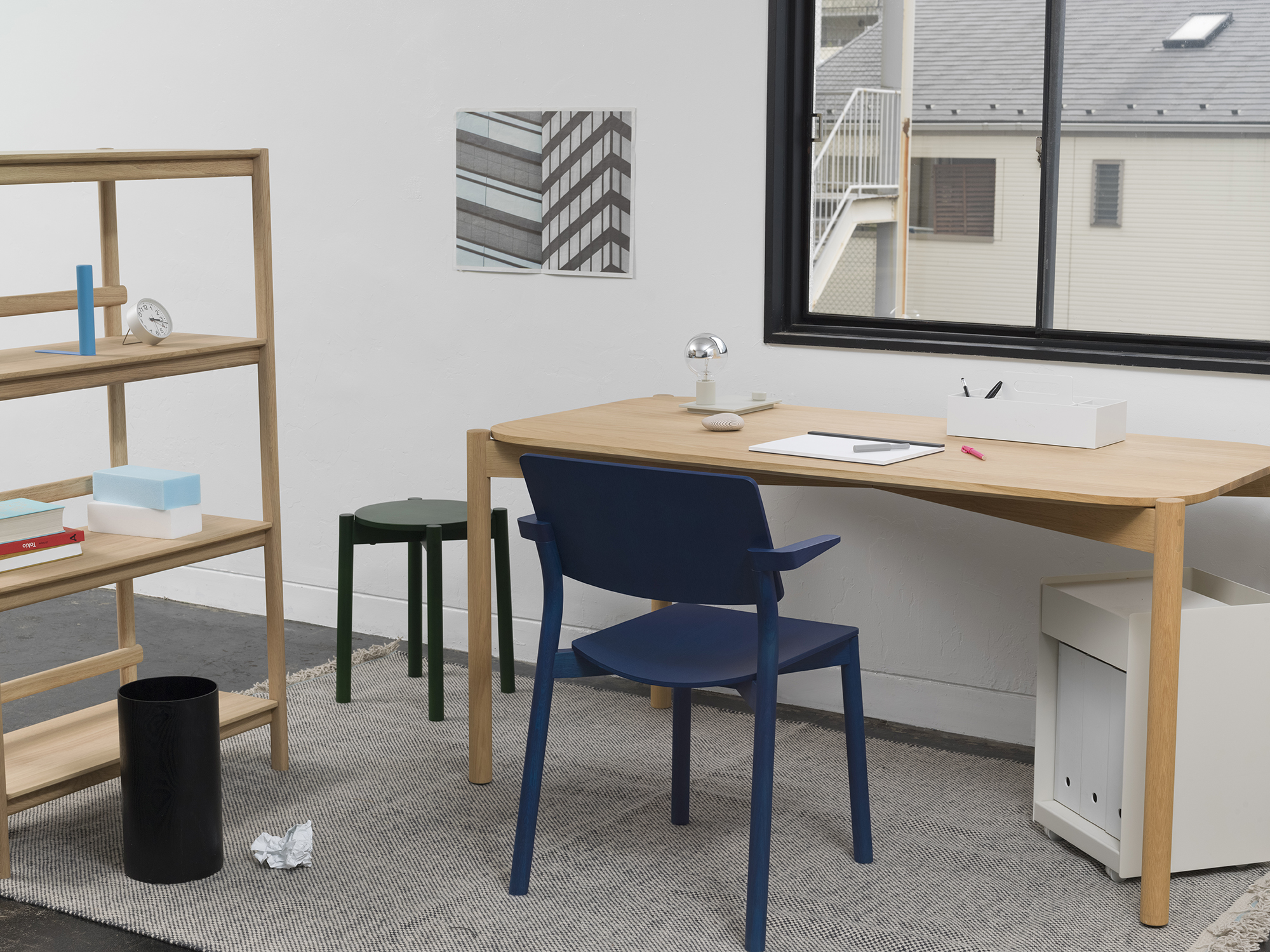 PANORAMA ARMCHAIR_CASTOR TABLE PANORAMA ARMCHAIR_CASTOR TABLE