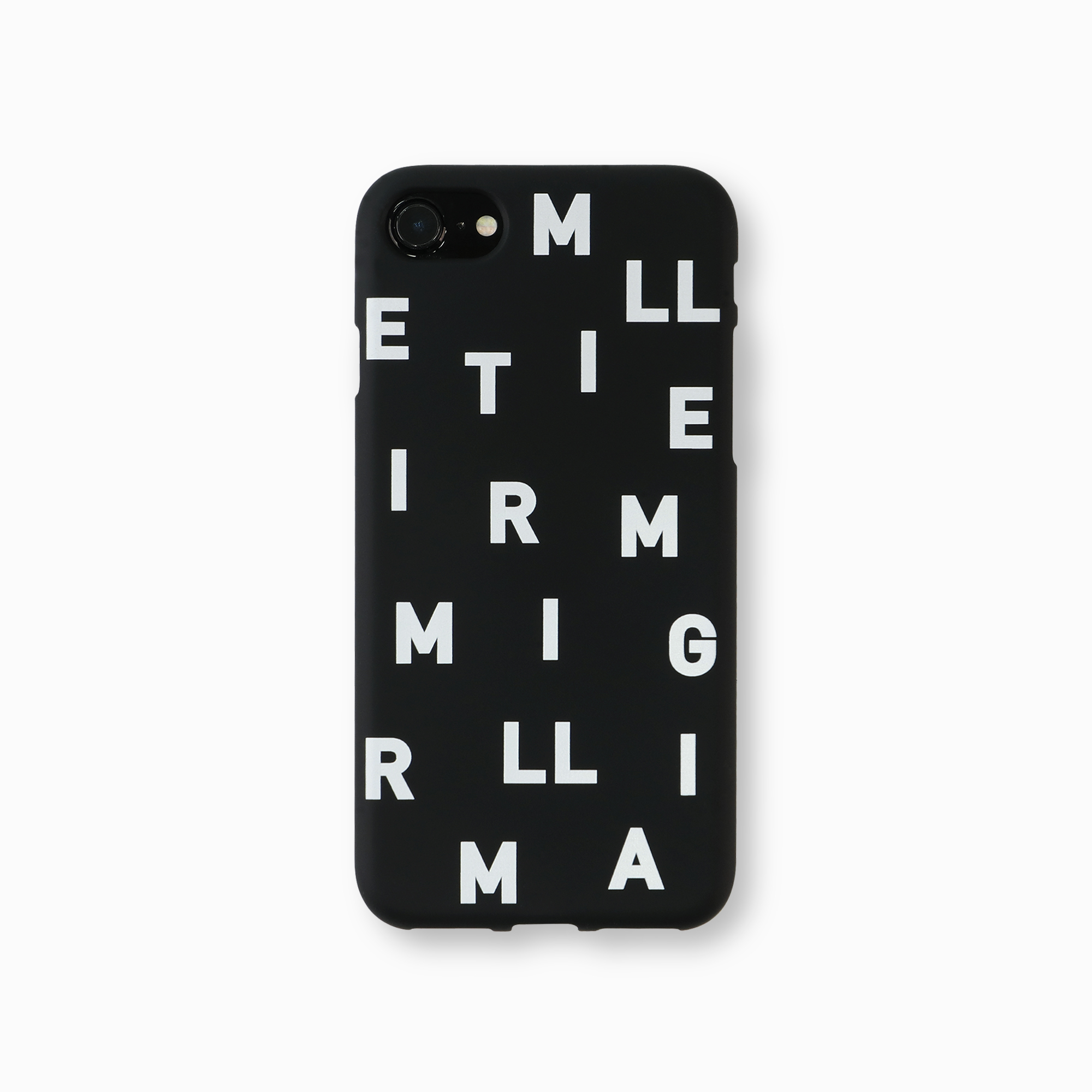 iPHONE CASE black white 7:8