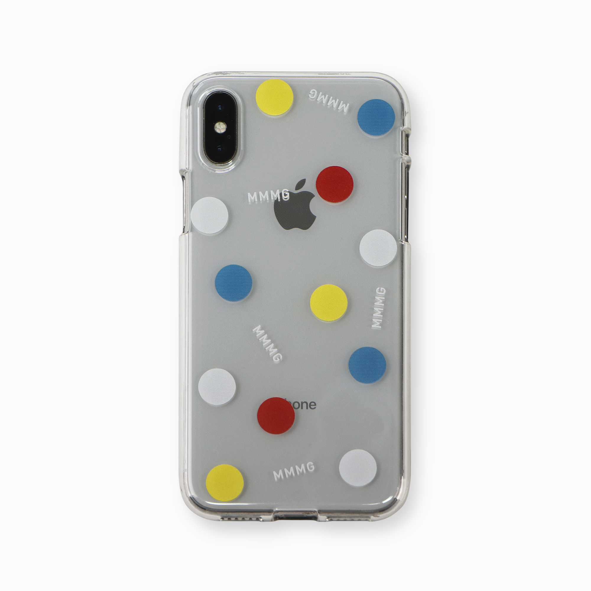 iPHONE CASE clear mini dot x:xs