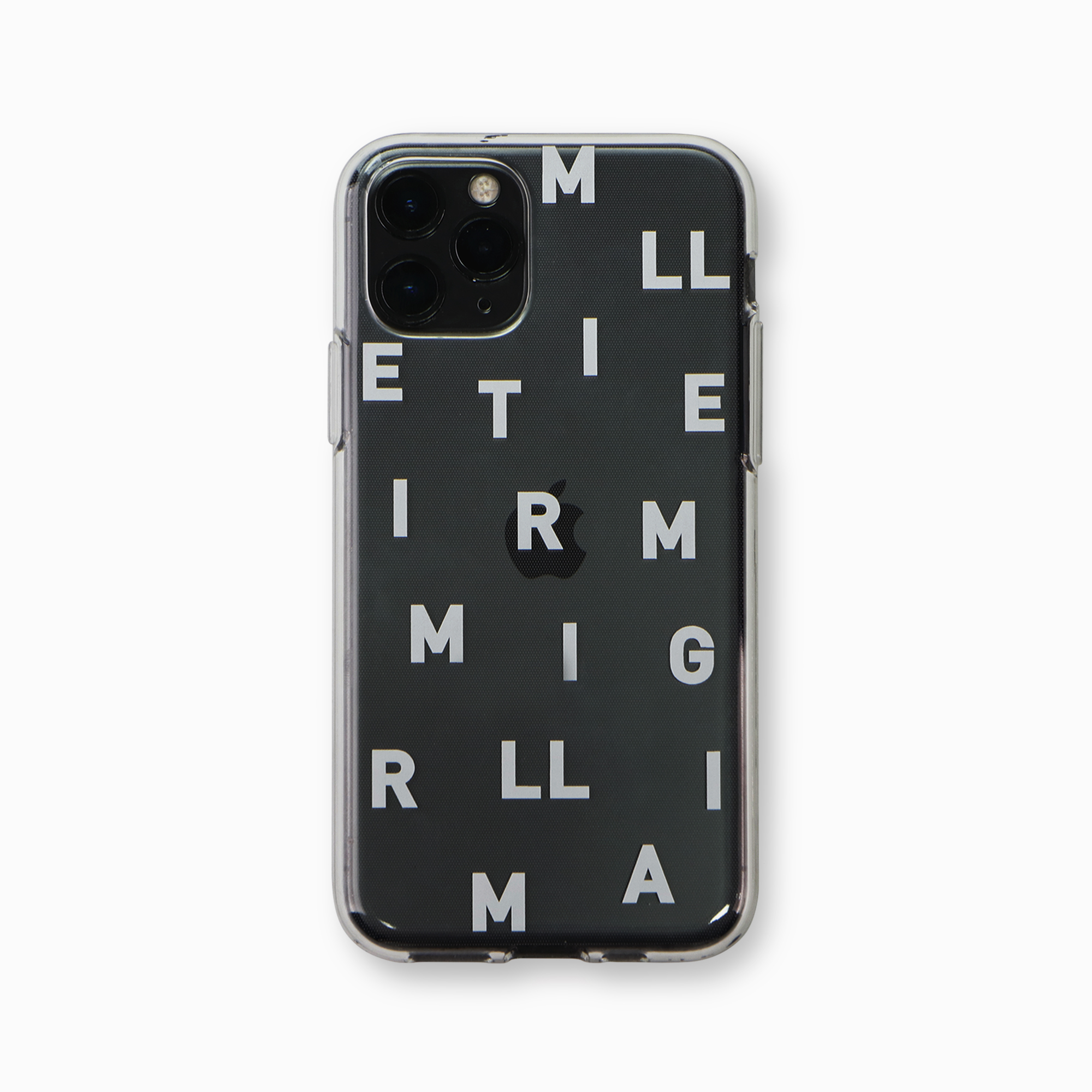 iPHONE CASE clear white 11 pro