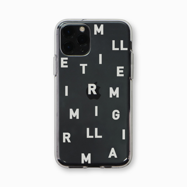 iPHONE CASE clear white 11
