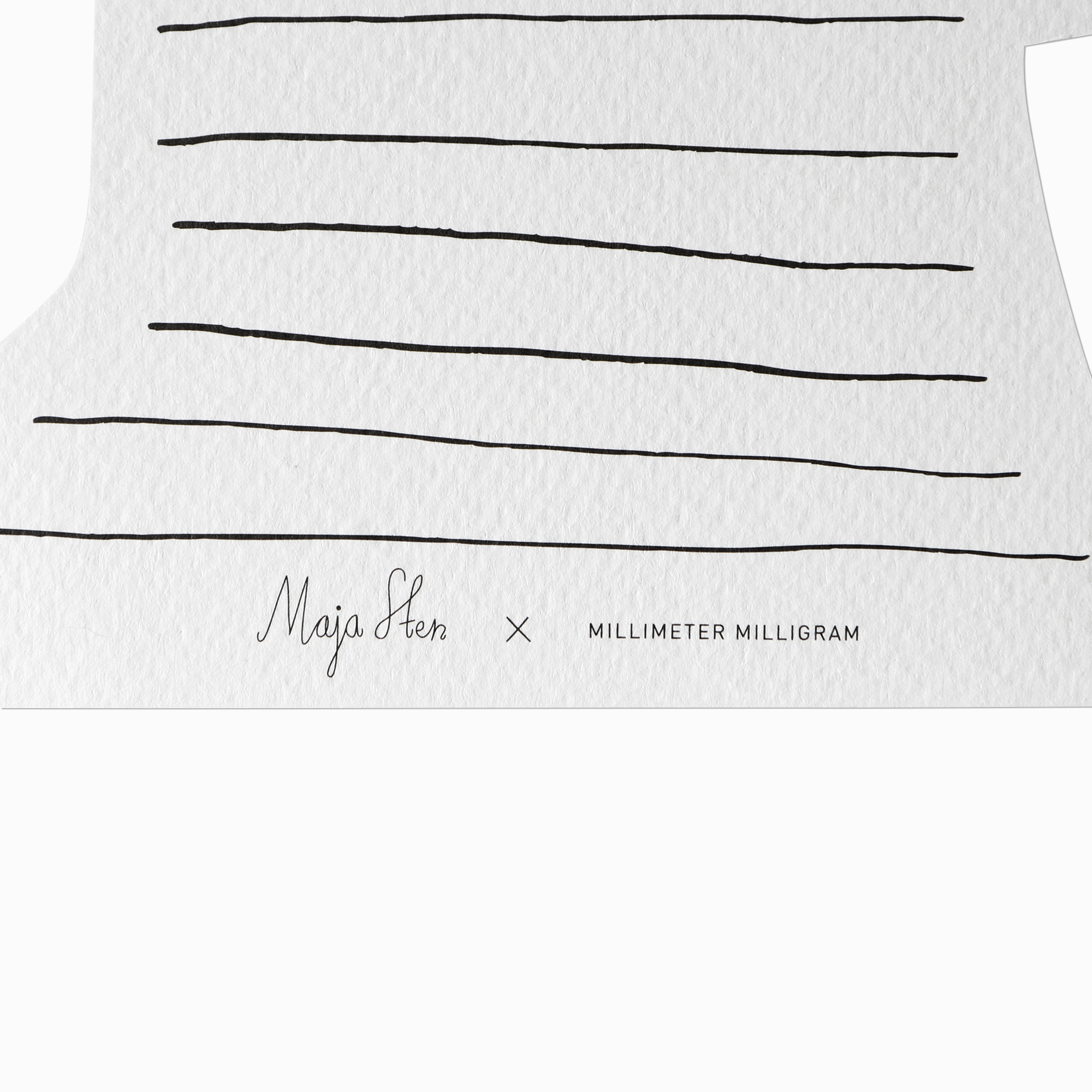 BIRD CARD black bird B D01