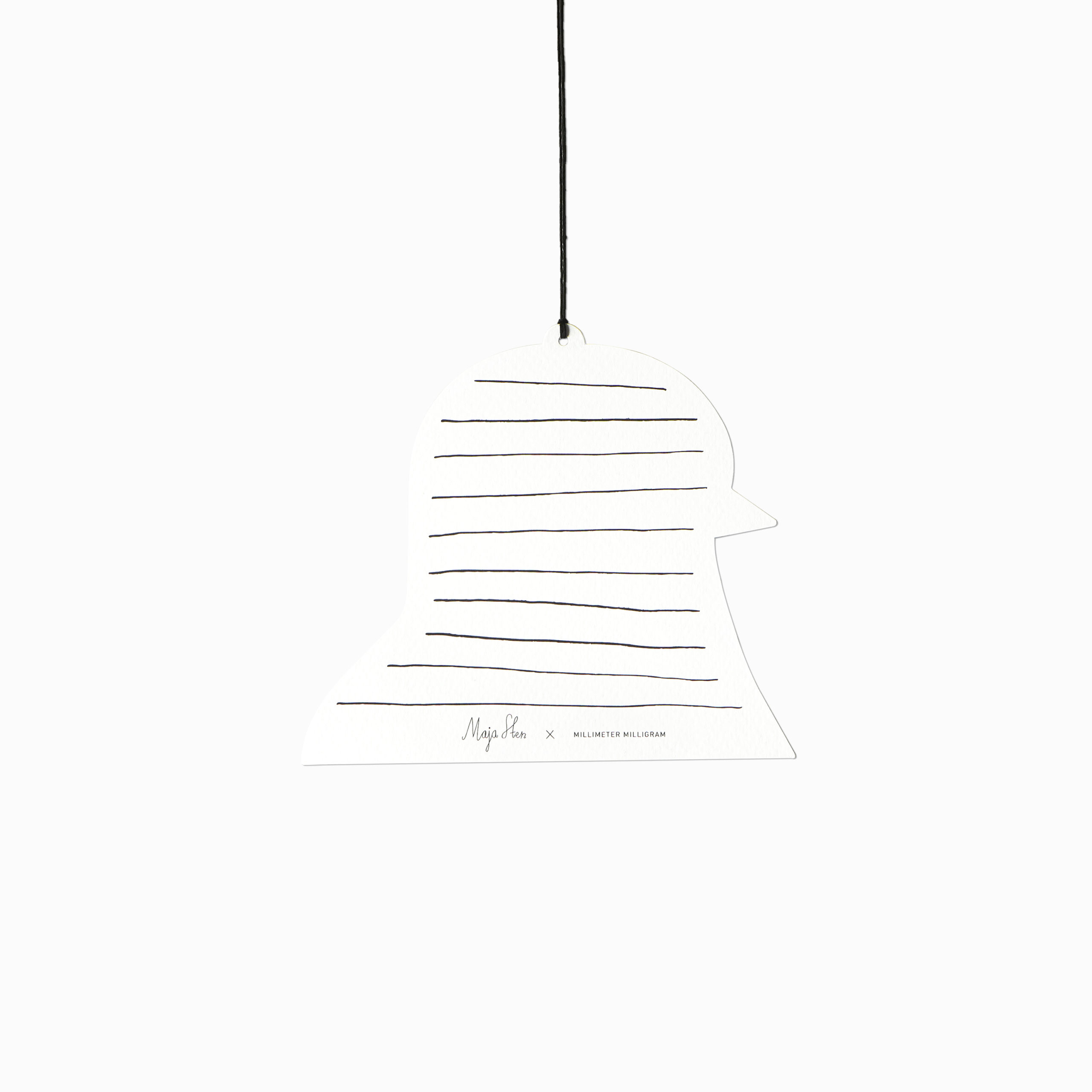 BIRD CARD black bird B k1