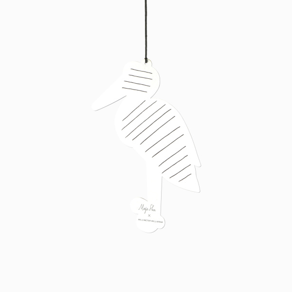 BIRD CARD stork B k1