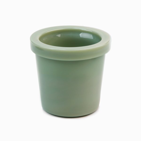 GLASS POT KHAKI 6_F