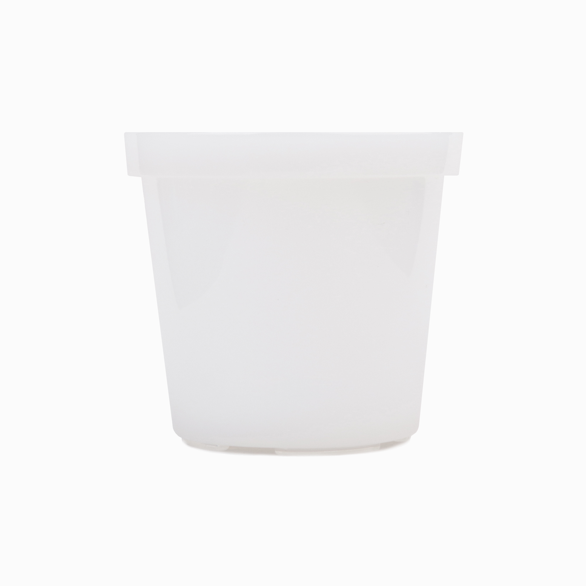 GLASS POT WHITE 6_S