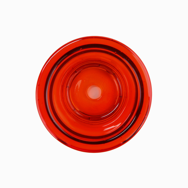 GLASS POT RED 6_T