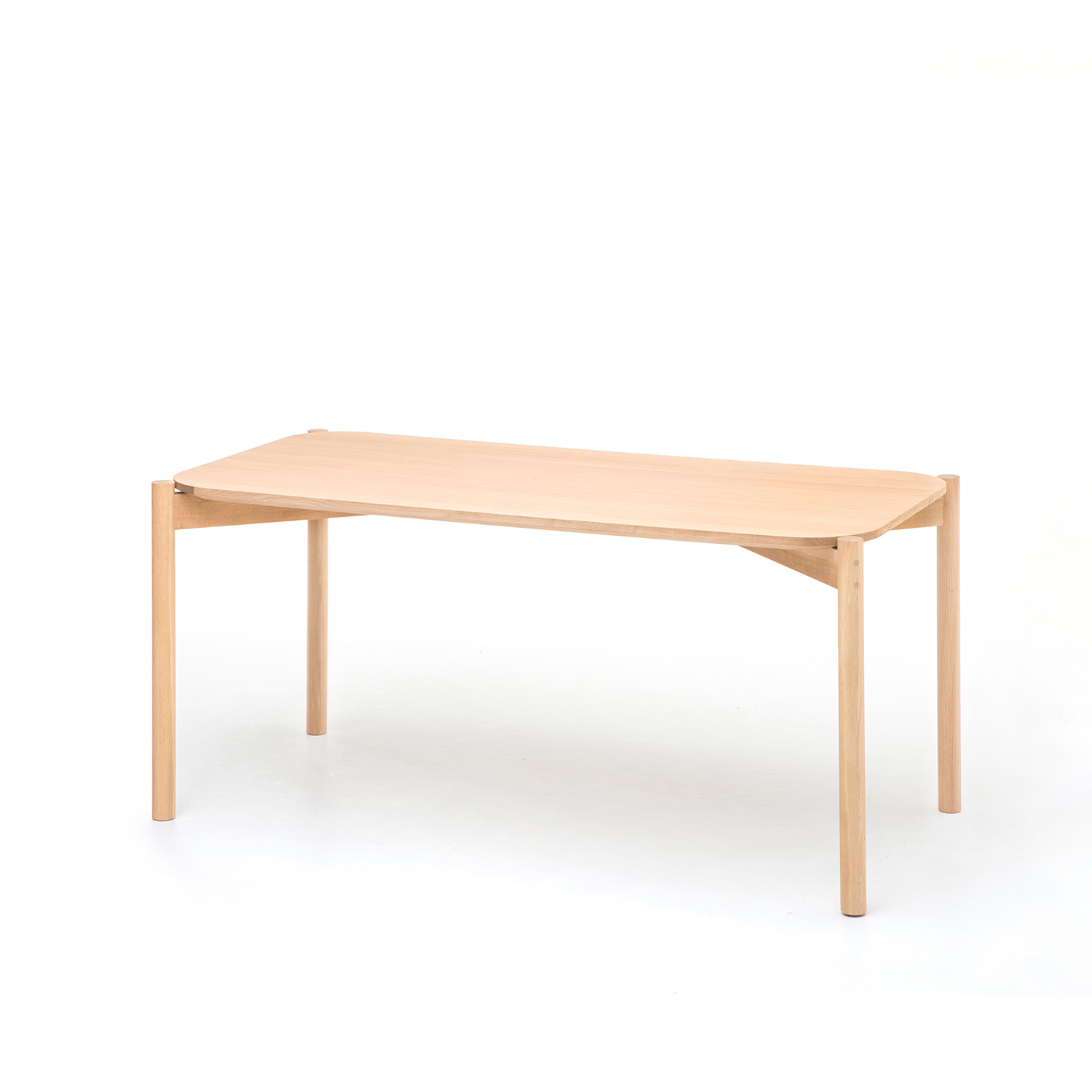 castor table 150 pure oak 1