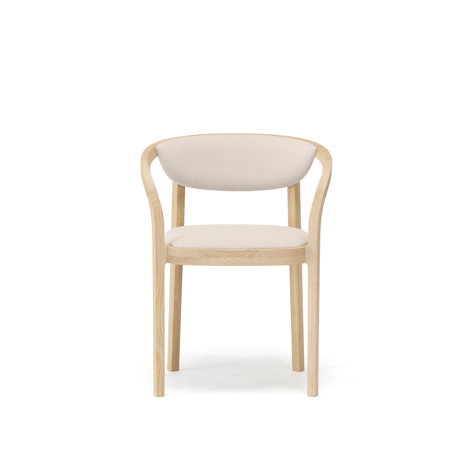 chesa chair pad pure oak 1