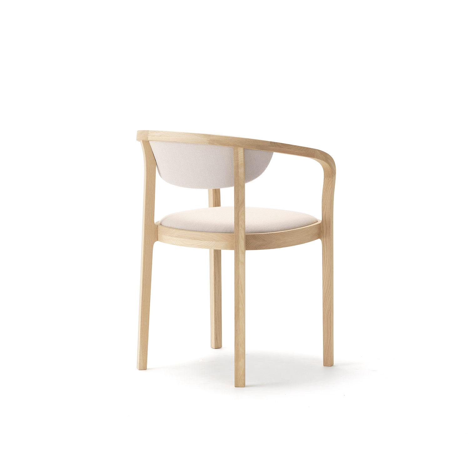 chesa chair pad pure oak 3