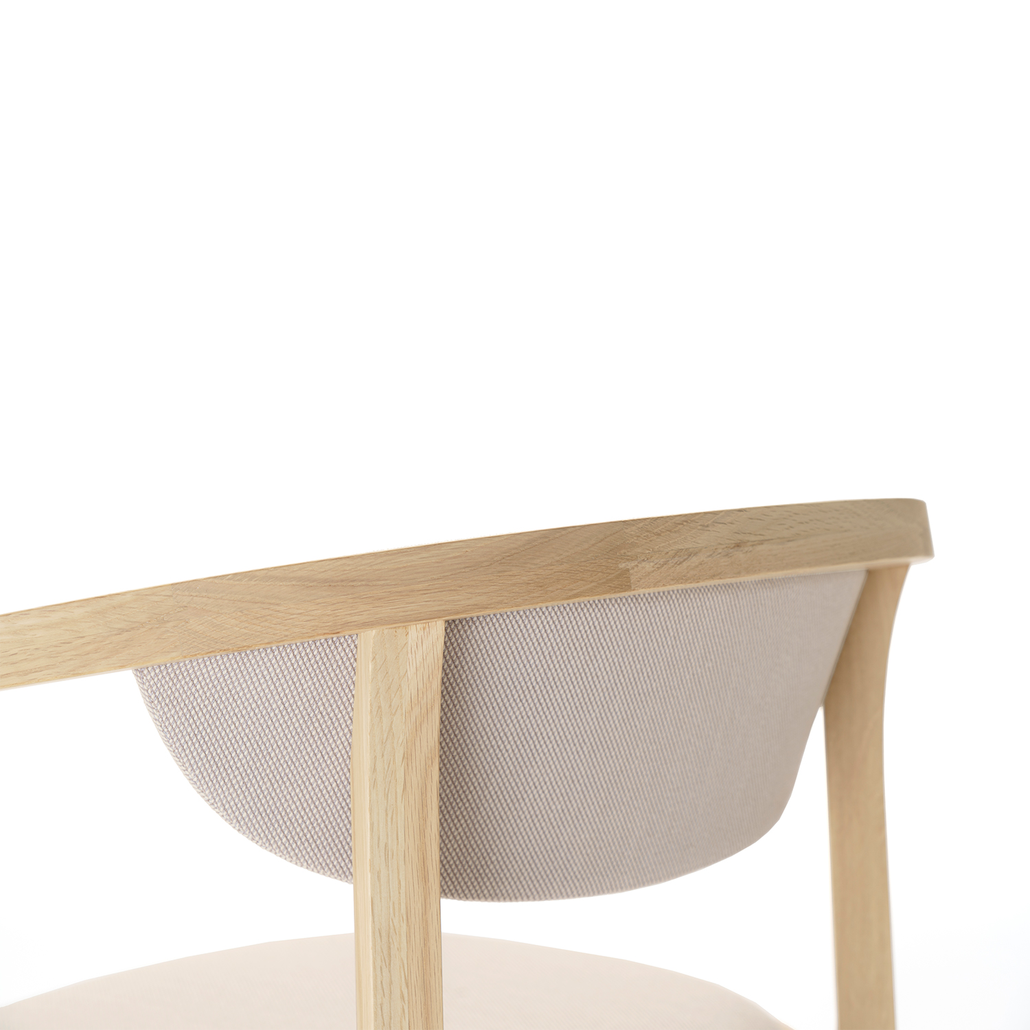 chesa chair pad pure oak 4