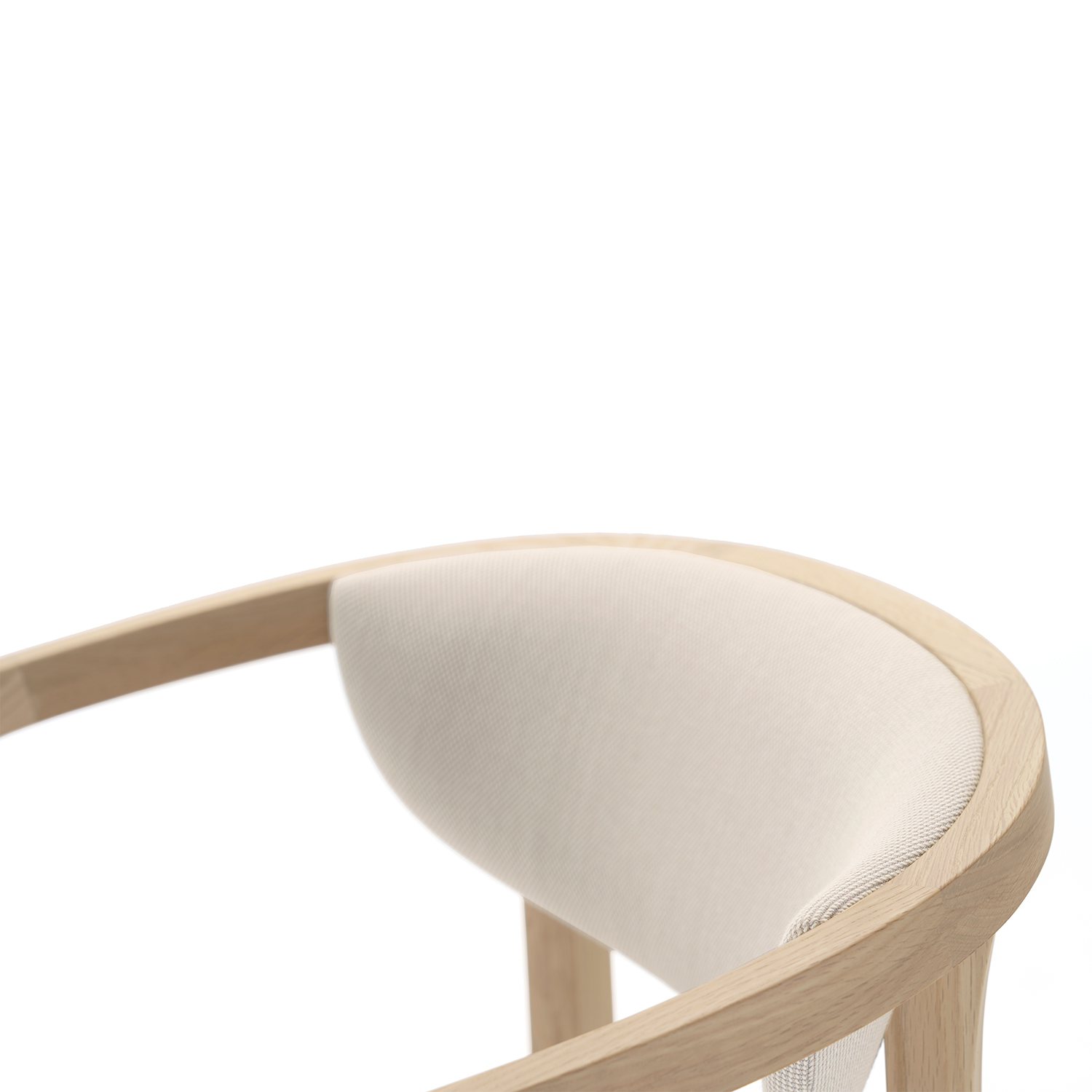 chesa chair pad pure oak 5