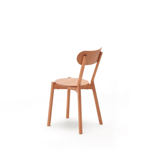 castor chair terracotta side 2