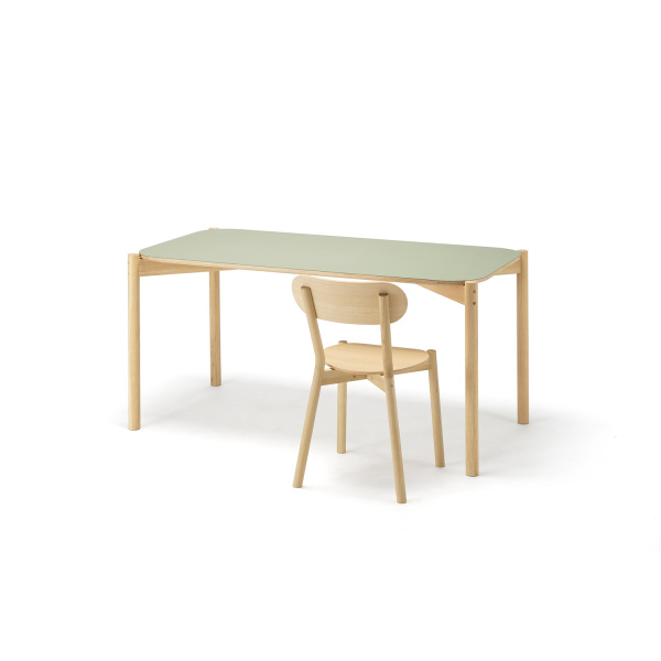 castor table linoleum 150