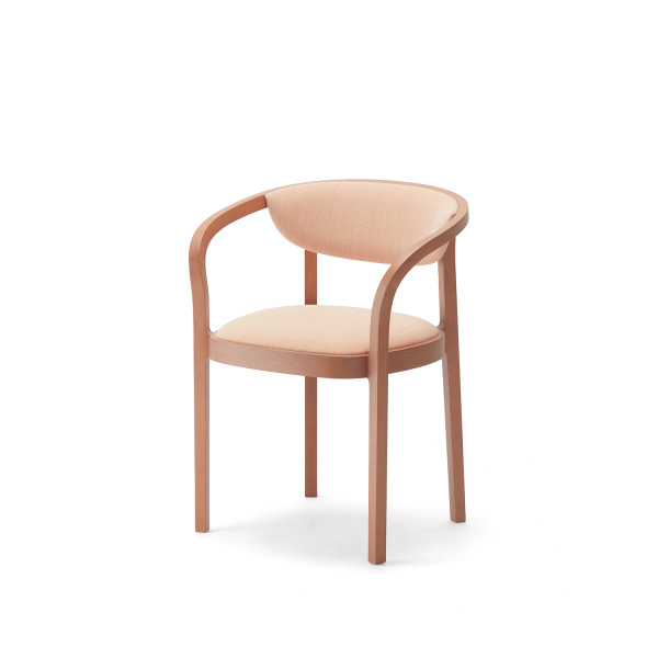 chesa chair pad terracotta 2
