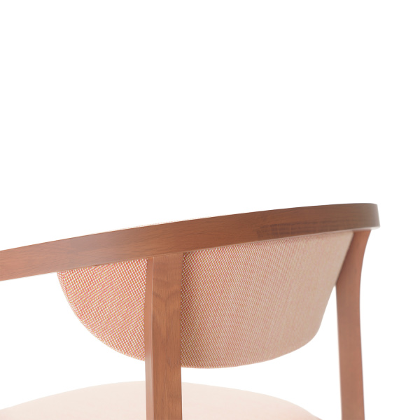 chesa chair pad terracotta 4