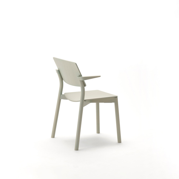 panorama armchair gray green side 2