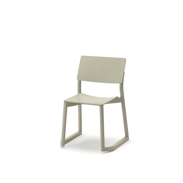 panorama chair with runners gray green