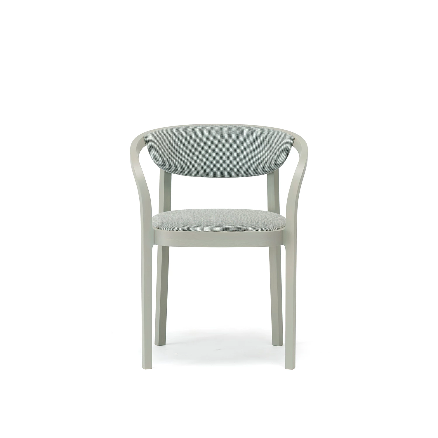 chesa chair pad gray green 1