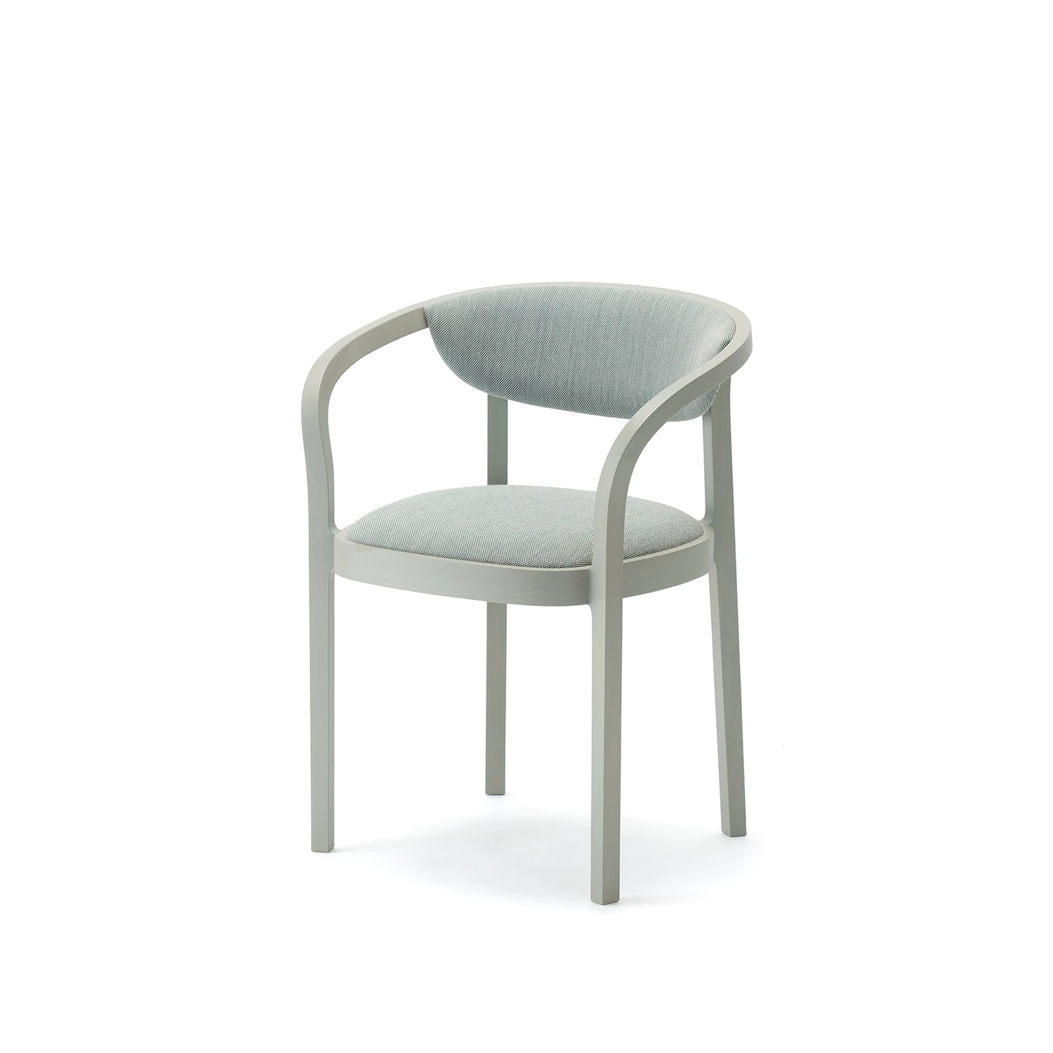 chesa chair pad gray green 2