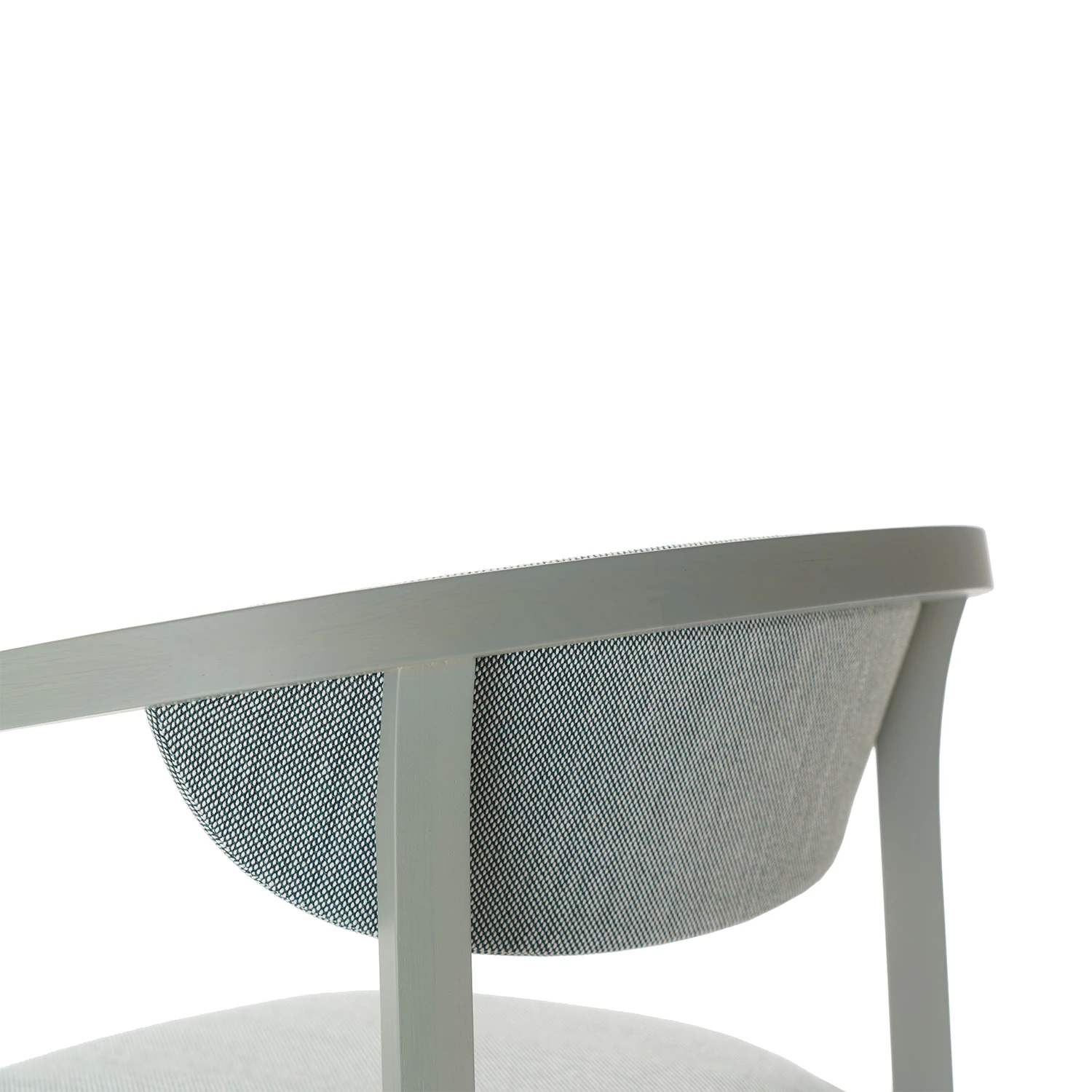 chesa chair pad gray gren 4